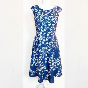 eShakti Silk Floral Dress